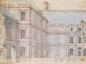 Noordgevel van het Palais de Luxembourg